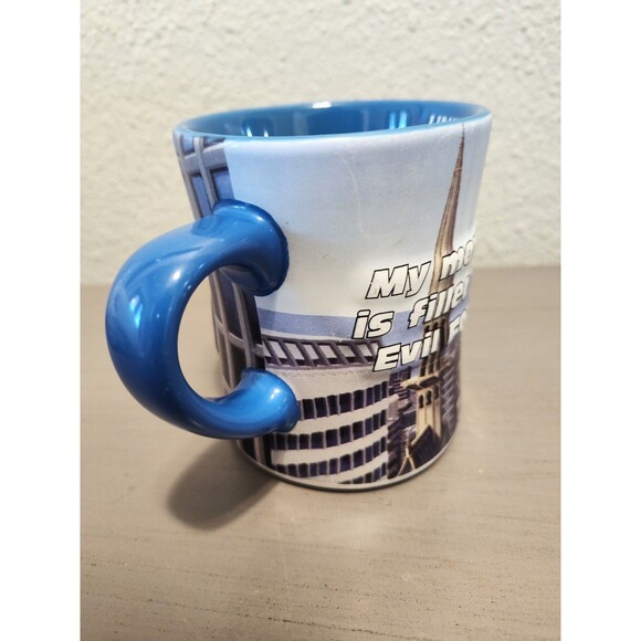 Universal Studios Marvel Spider-Man 3D Mug Blue Coffee Cup HTF Superhero Gift - Picture 6 of 9